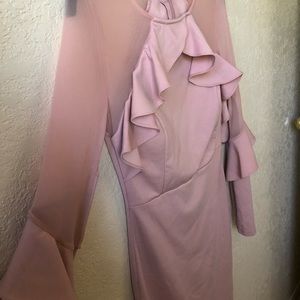 Llacie light pink dress